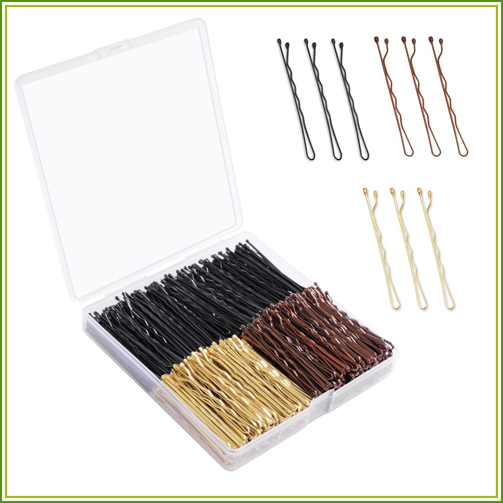 Bobby Pin Bulk - Bobby Pins 360 Pcs Brown Blonde