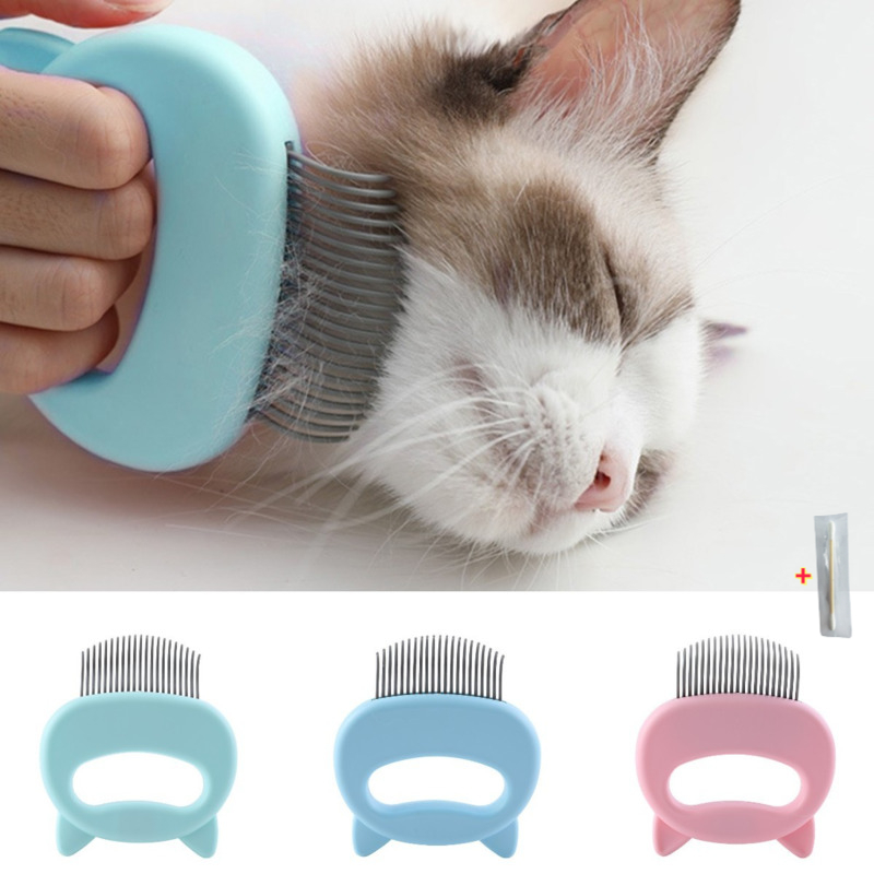 House Hair Care - Cat grooming comb + 1 cleaning