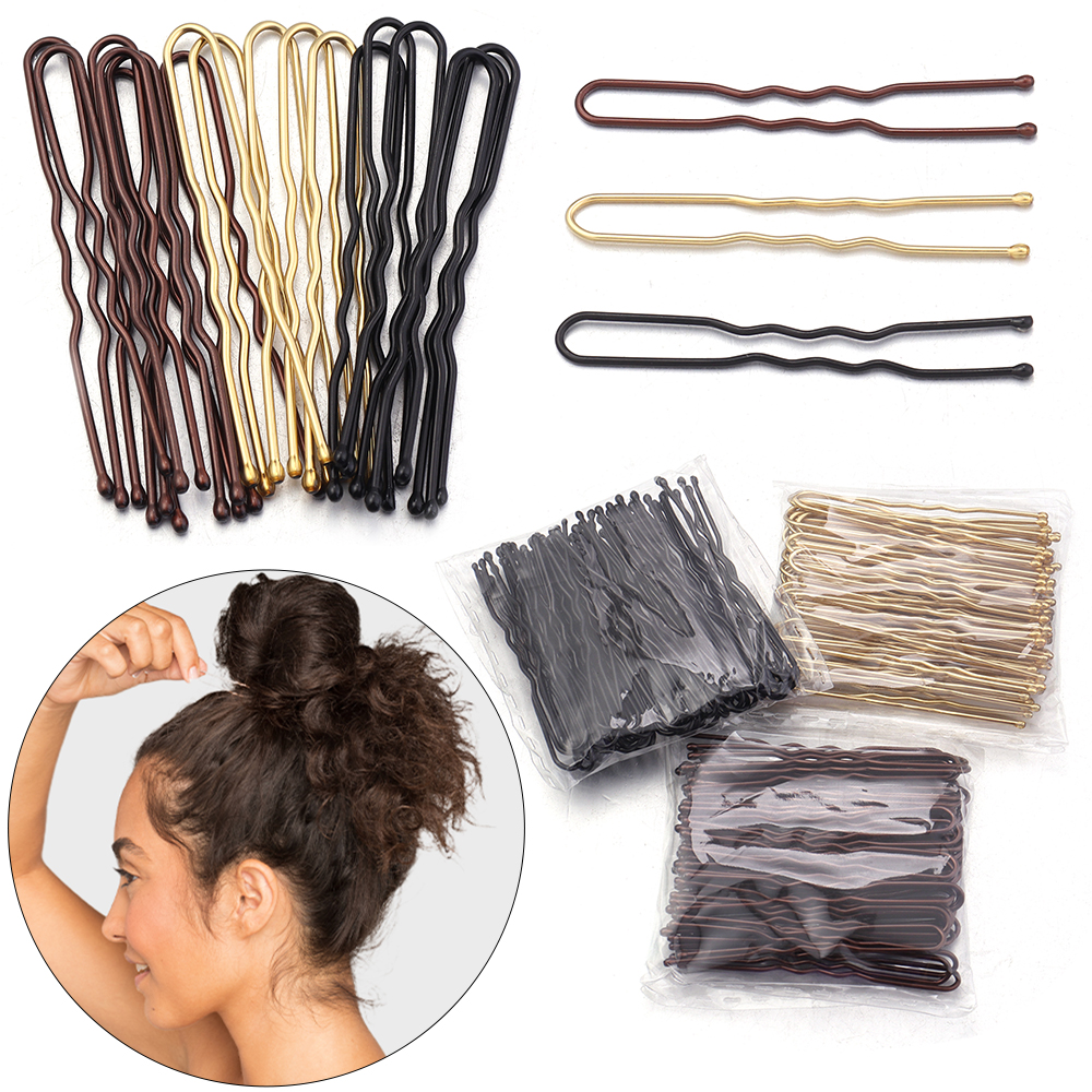50Pcs Women Girls U Shaped Hai - огляд і ціна Bobby Pin Bulk