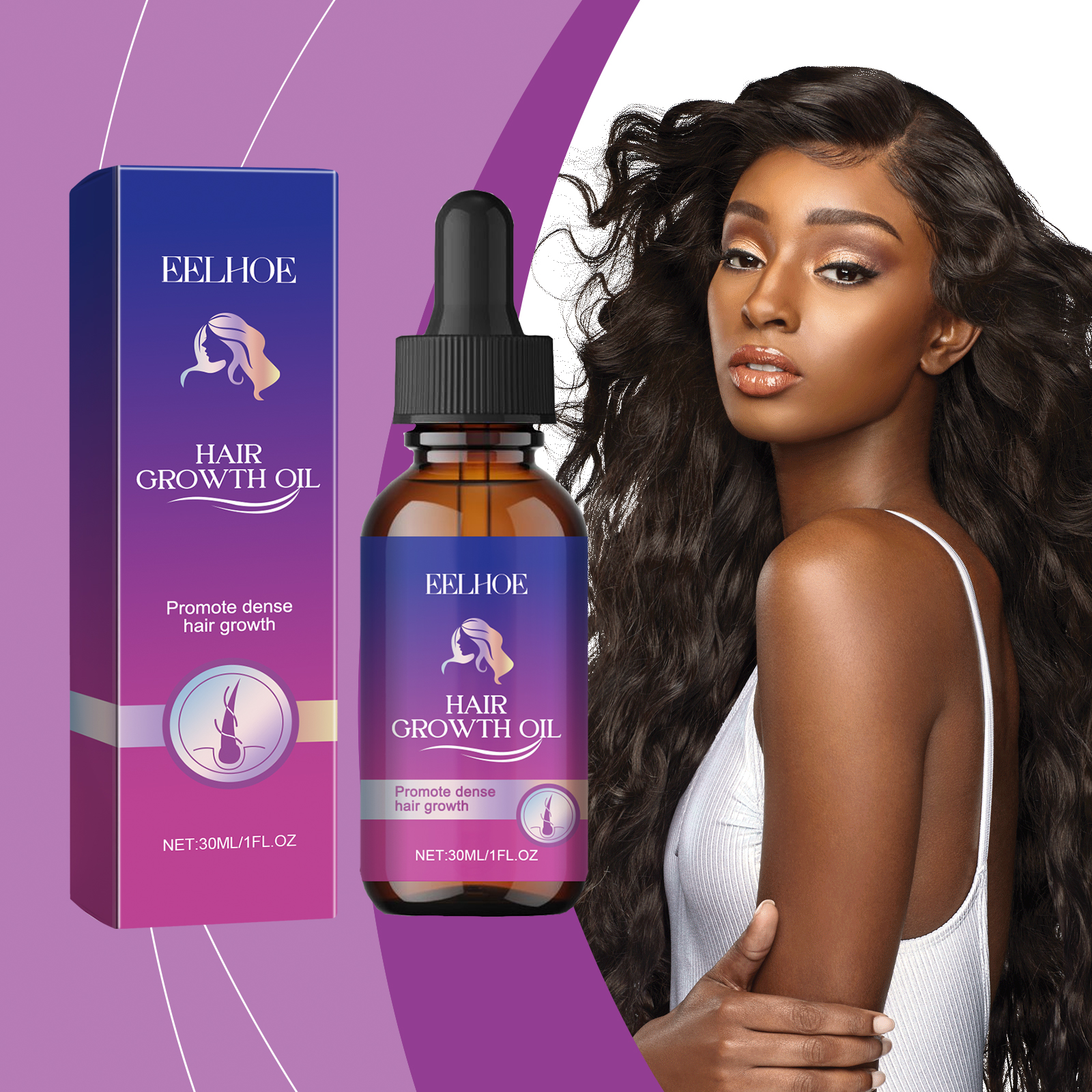 Hair Growth Oil Reducing Break - огляд і ціна Hair Care Nature