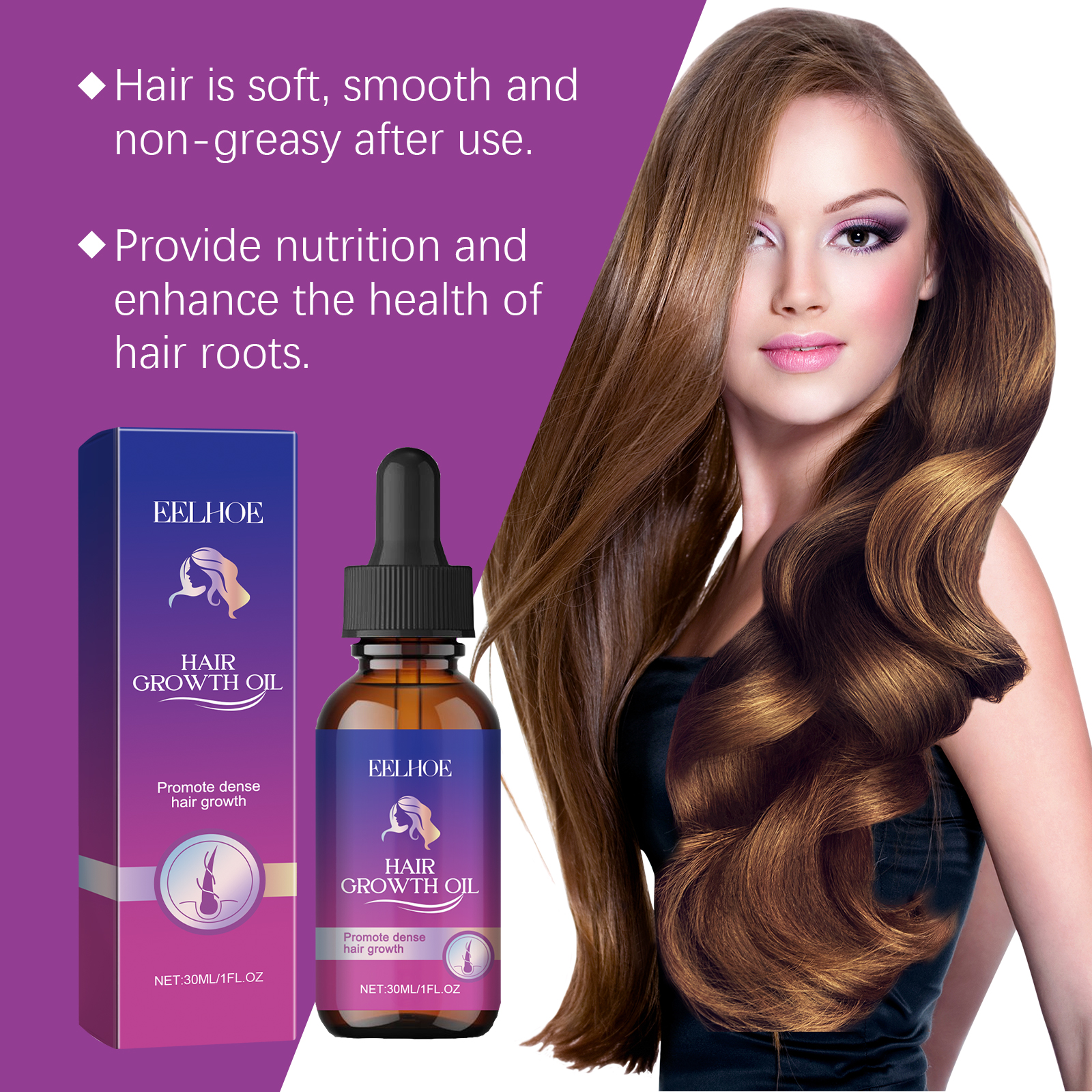 Hair Growth Oil Reducing Break - огляд і ціна Hair Care Nature