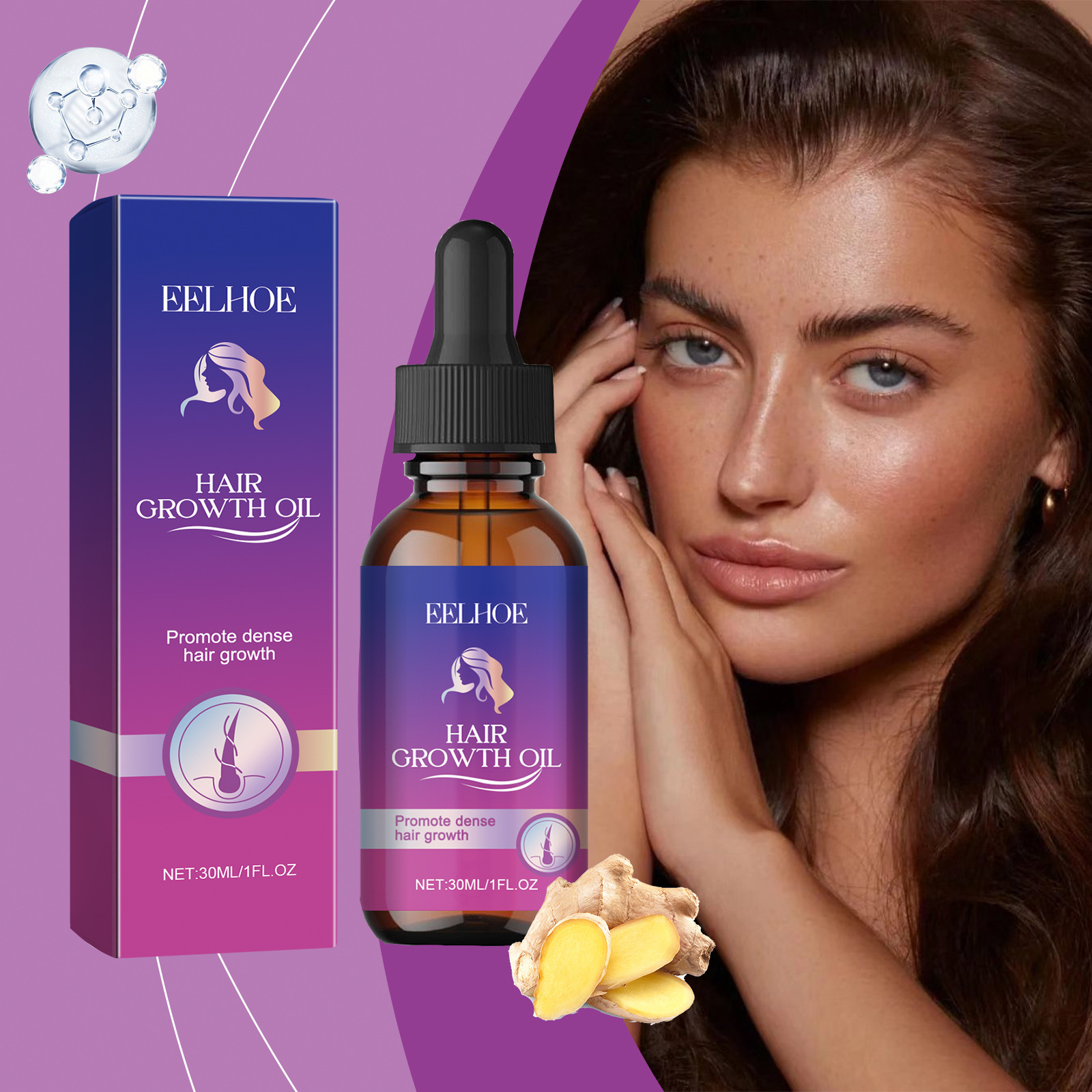 Hair Growth Oil Reducing Break - огляд і ціна Hair Care Nature