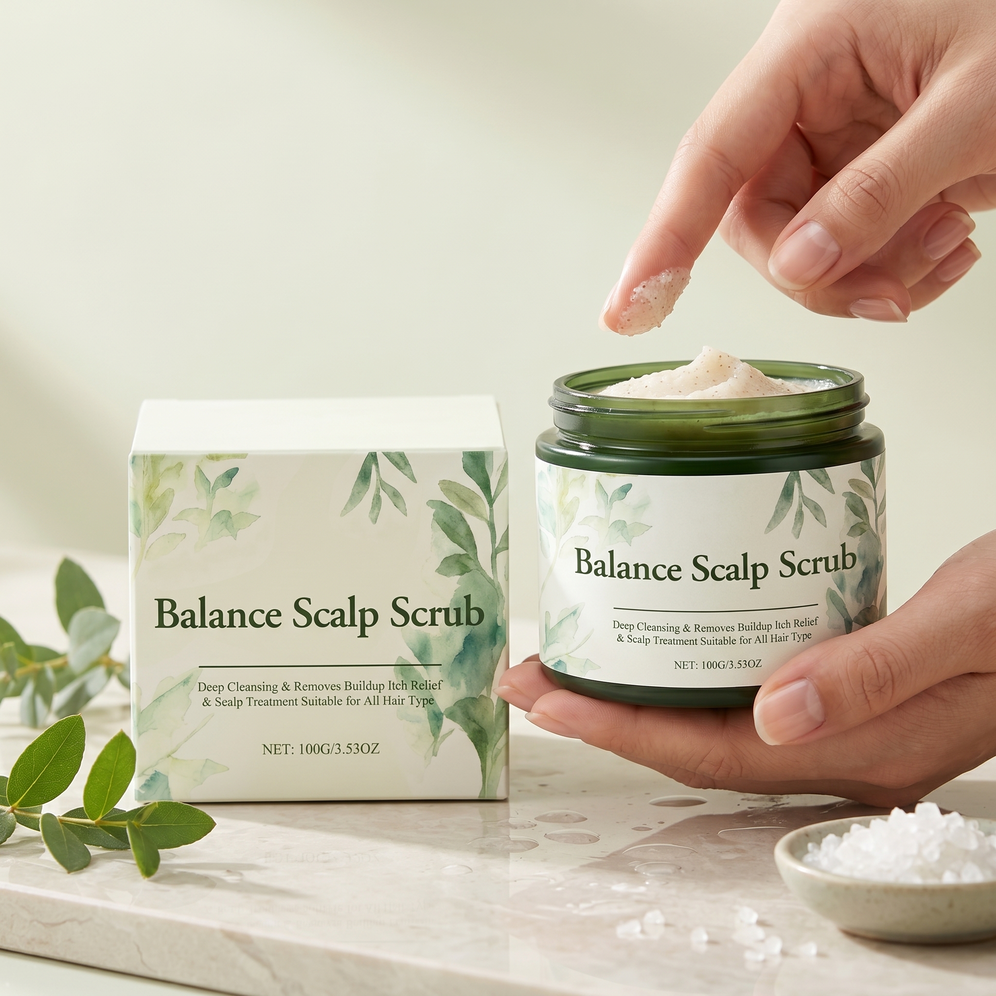 Scalp Scrub Deep Cleansing Hai - огляд і ціна Scalp Scrub Exfoliant