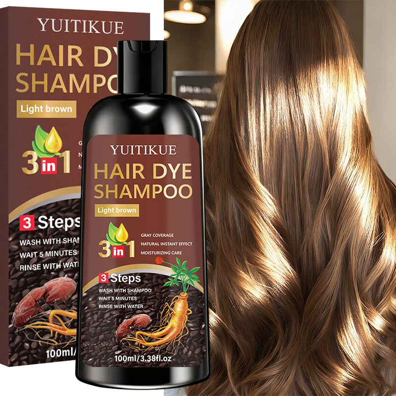 YUITIKUE 3-in-1 Hair Dye Shamp - огляд і ціна Hair Care Vitamin