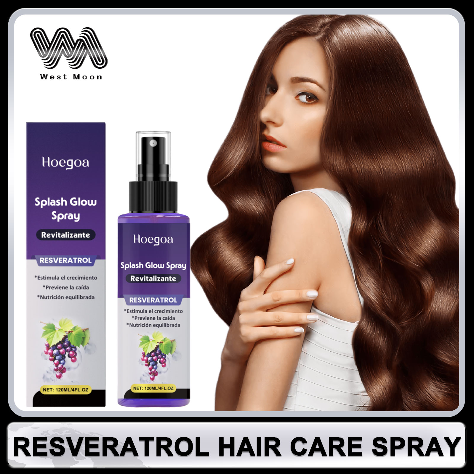 Resveratrol Hair Care Spray An - огляд і ціна Hair Care Nature