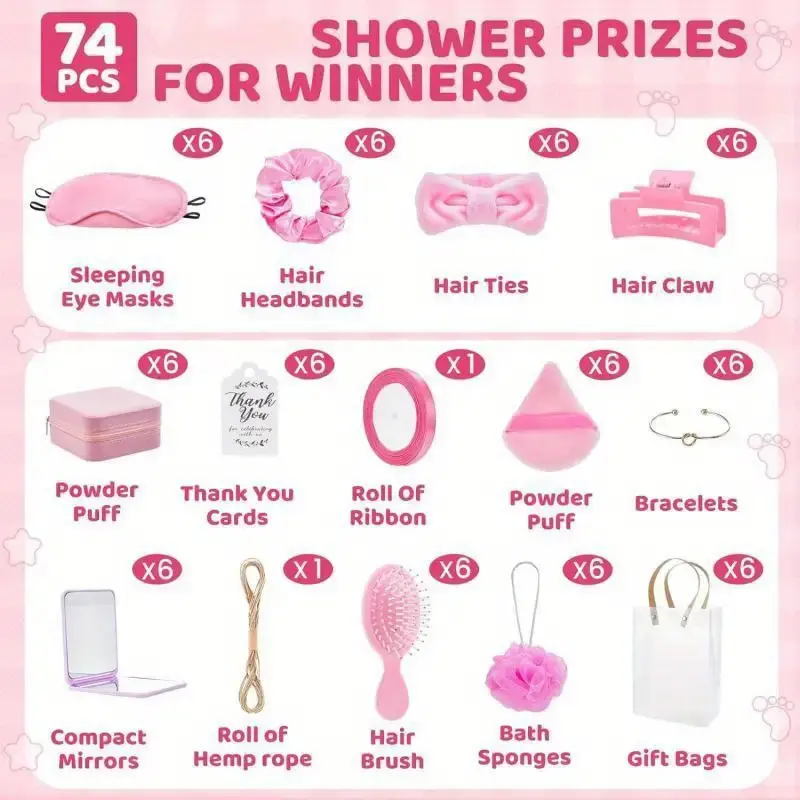 74pcs Party Shower Gifts Set W - огляд і ціна House Hair Care