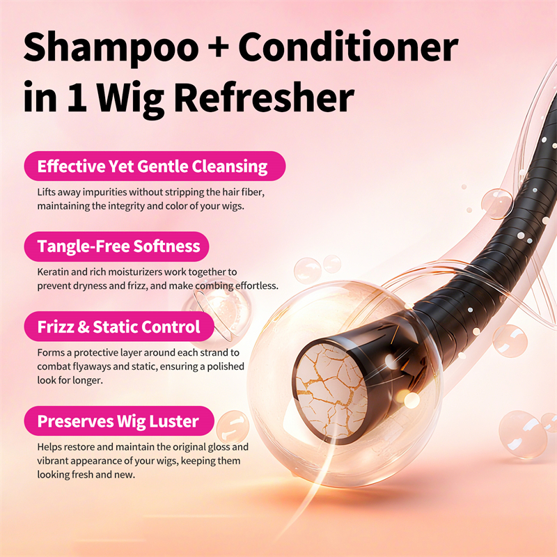 2-IN-1 Wig Shampoo Professiona - огляд і ціна Hair Care Vitamin