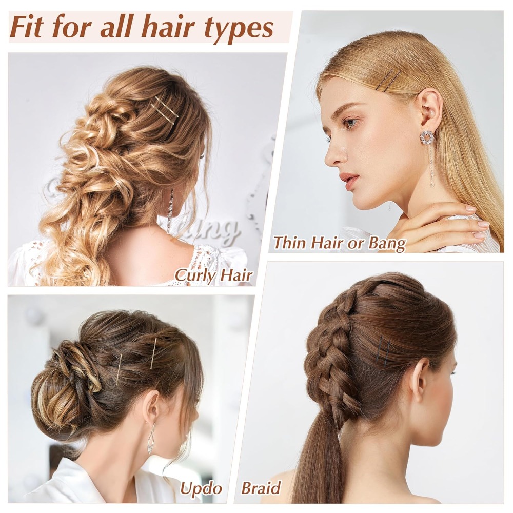 Bobby Pins 360 Pcs Brown Blond - огляд і ціна Bobby Pin Bulk
