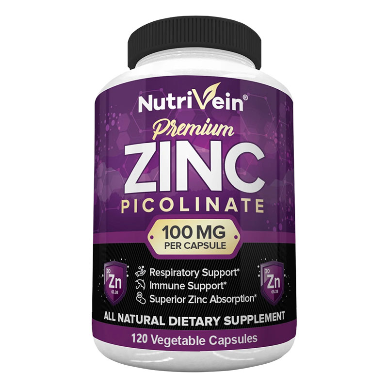 Premium Zinc Picolinate 100mg  - огляд і ціна Hair Care Vitamin