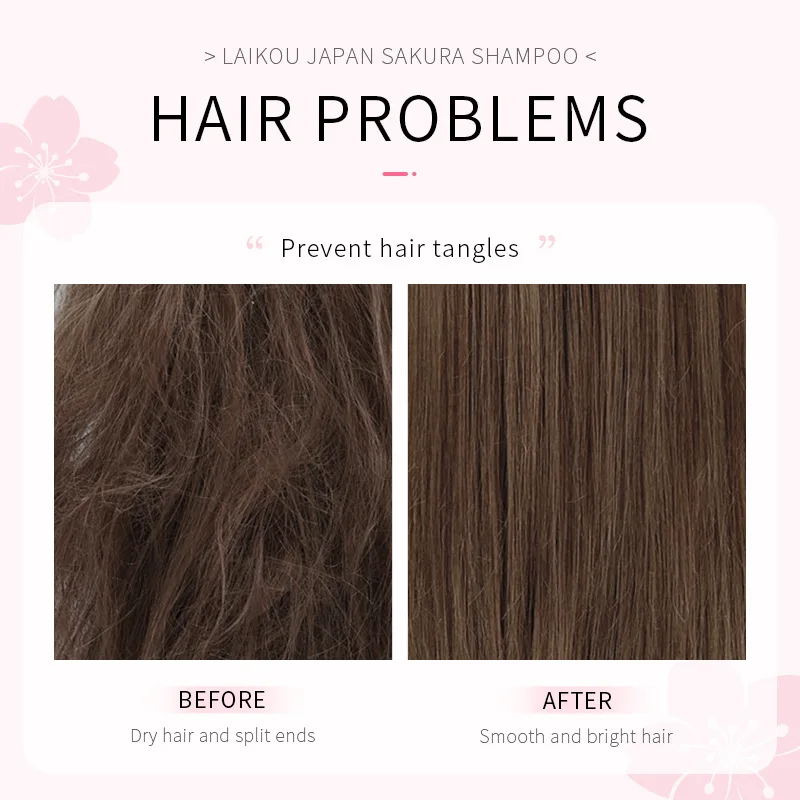 LAIKOU Japan Sakura  Shampoo R - огляд і ціна Hair Care Vitamin