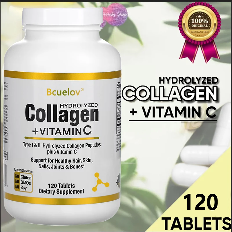 bcuelov Hydrolyzed Collagen Pe - огляд і ціна Hair Care Vitamin