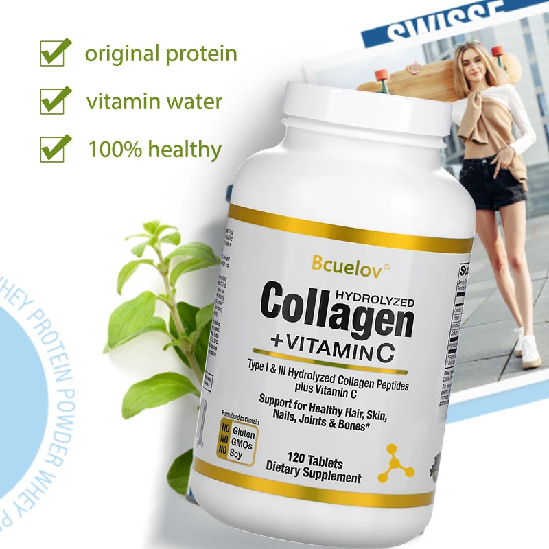 bcuelov Hydrolyzed Collagen Pe - огляд і ціна Hair Care Vitamin