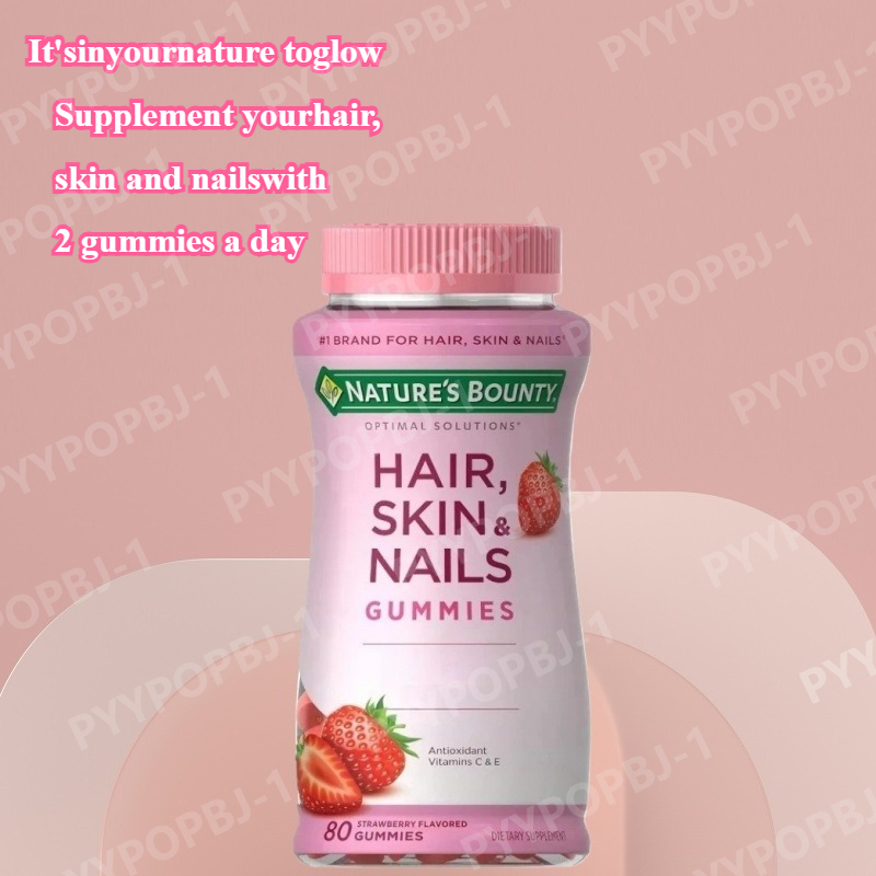 Strawberry Flavor Heart-shaped - огляд і ціна Hair Care Vitamin