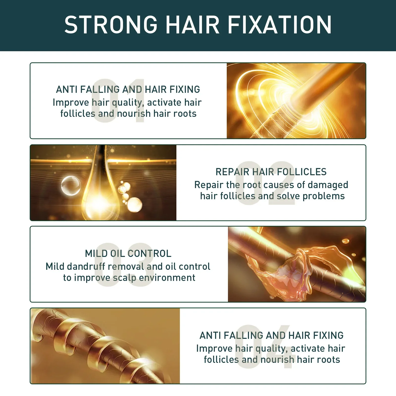 OUHOE Hair Growth Shampoo Anti - огляд і ціна Hair Care Dandruff