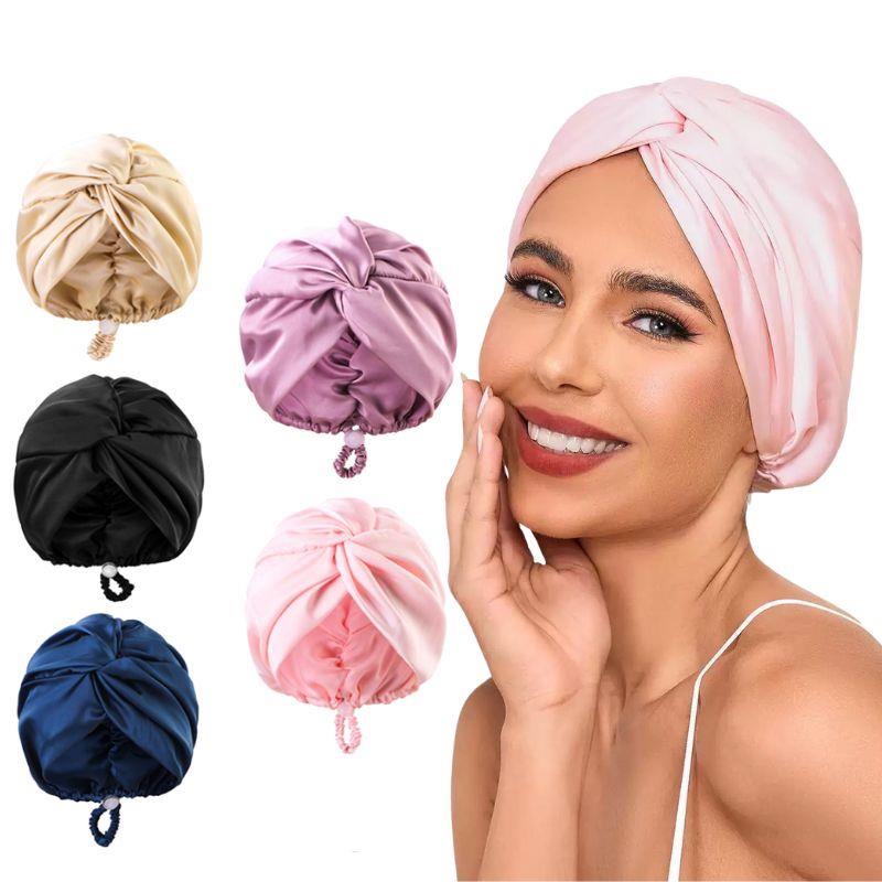 Hot Silk Turban Bonnets For Wo - огляд і ціна House Hair Care