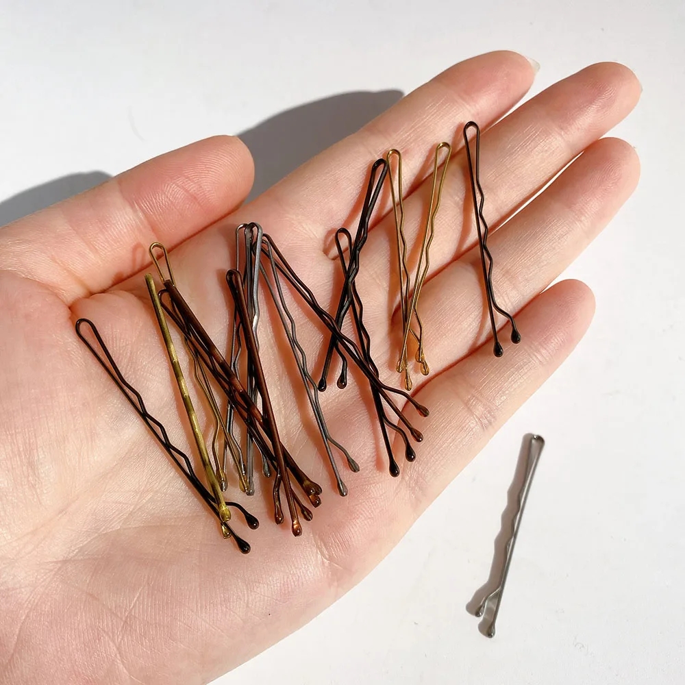 50pcs Women Girls Solid Bobby  - огляд і ціна Bobby Pin Bulk