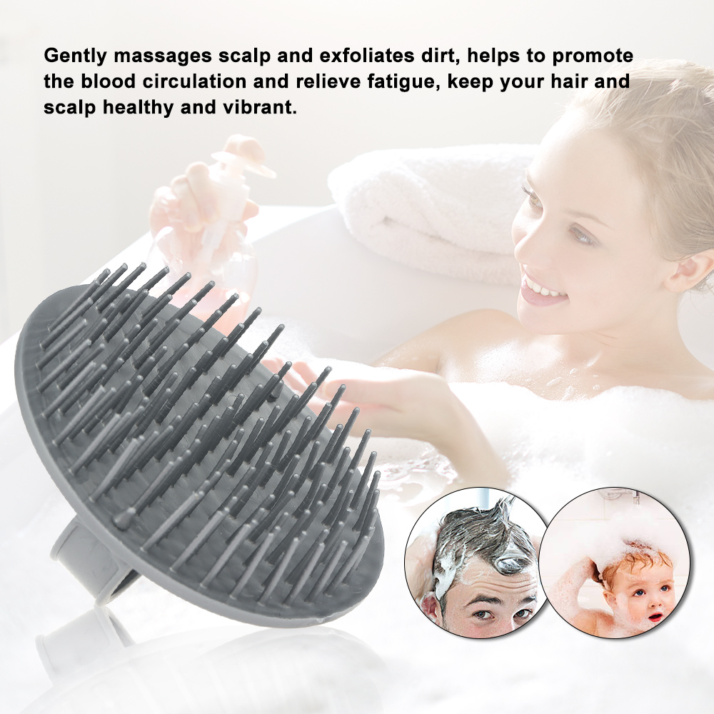 Silicone Shampoo Brush Scalp M - огляд і ціна Hair Care Dandruff