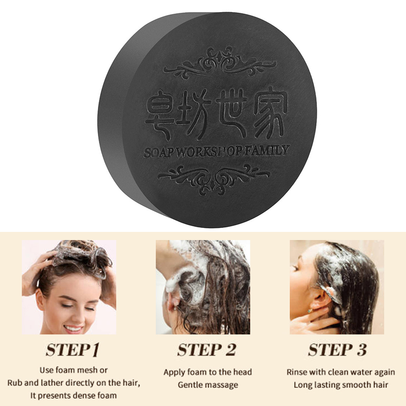 [JN] Hair Shampoo Soap Polygon - огляд і ціна Hair Care Dandruff