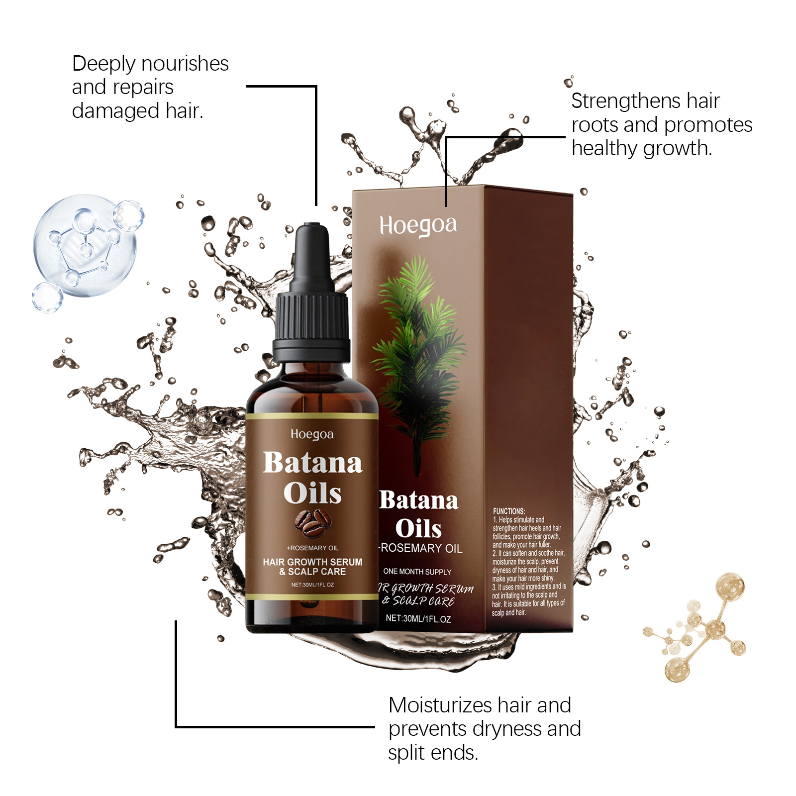HOEGOA Batana Hair Care Essent - огляд і ціна Hair Care Dandruff
