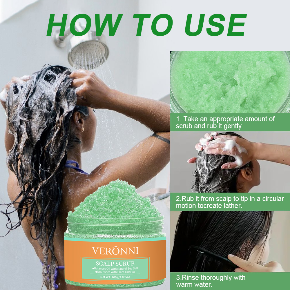 200ml Scalp Scrub Strengthenin - огляд і ціна Scalp Scrub Exfoliant