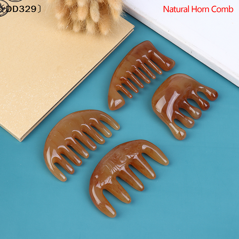 1×Natural Ox Horn Pocket Comb  - огляд і ціна Hair Care Nature