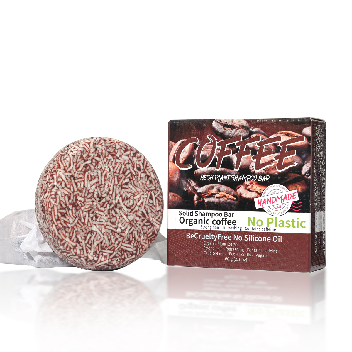 J+60g Coffee Solid Shampoo Moi - огляд і ціна Hair Care Dandruff