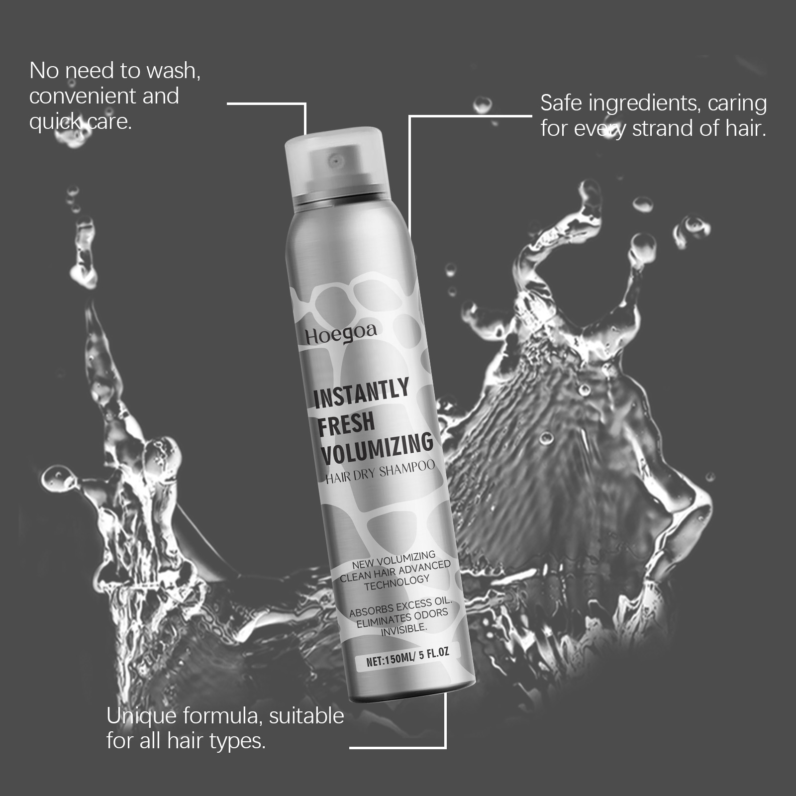 Hair Dry Shampoo Volumizing Re - огляд і ціна Hair Care Nature