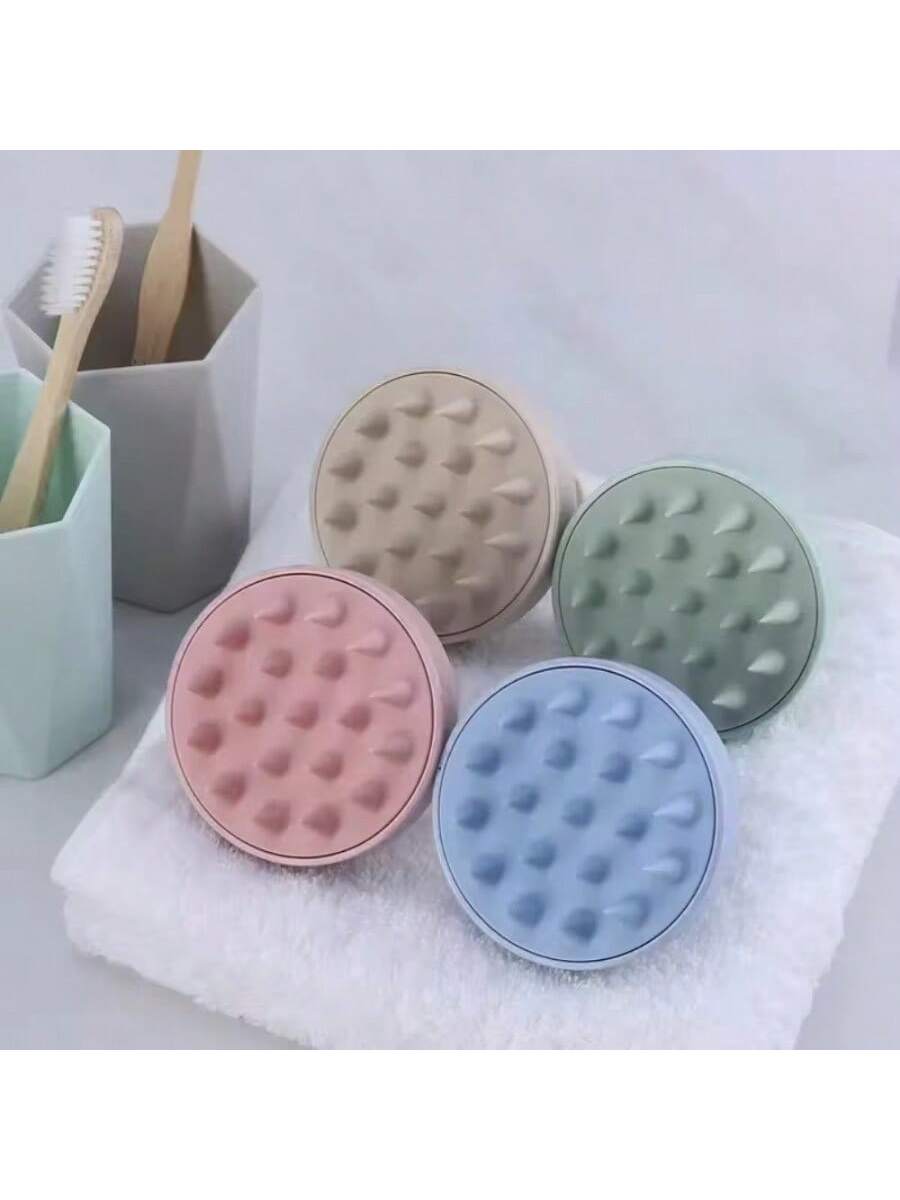 1PC Silicone Shampoo Brush Hea - огляд і ціна Hair Care Routine