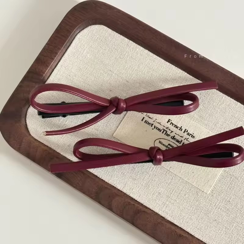 New 1PCS PU Leather Bow Hairpi - огляд і ціна Bobby Pin Bulk