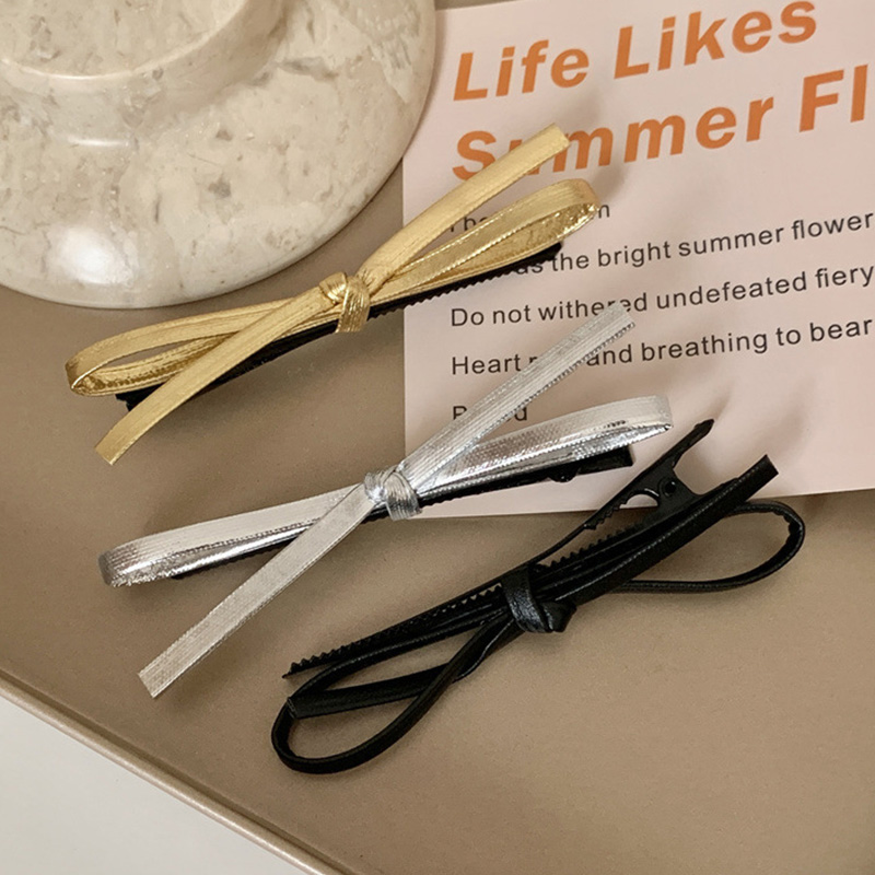 New 1PCS PU Leather Bow Hairpi - огляд і ціна Bobby Pin Bulk