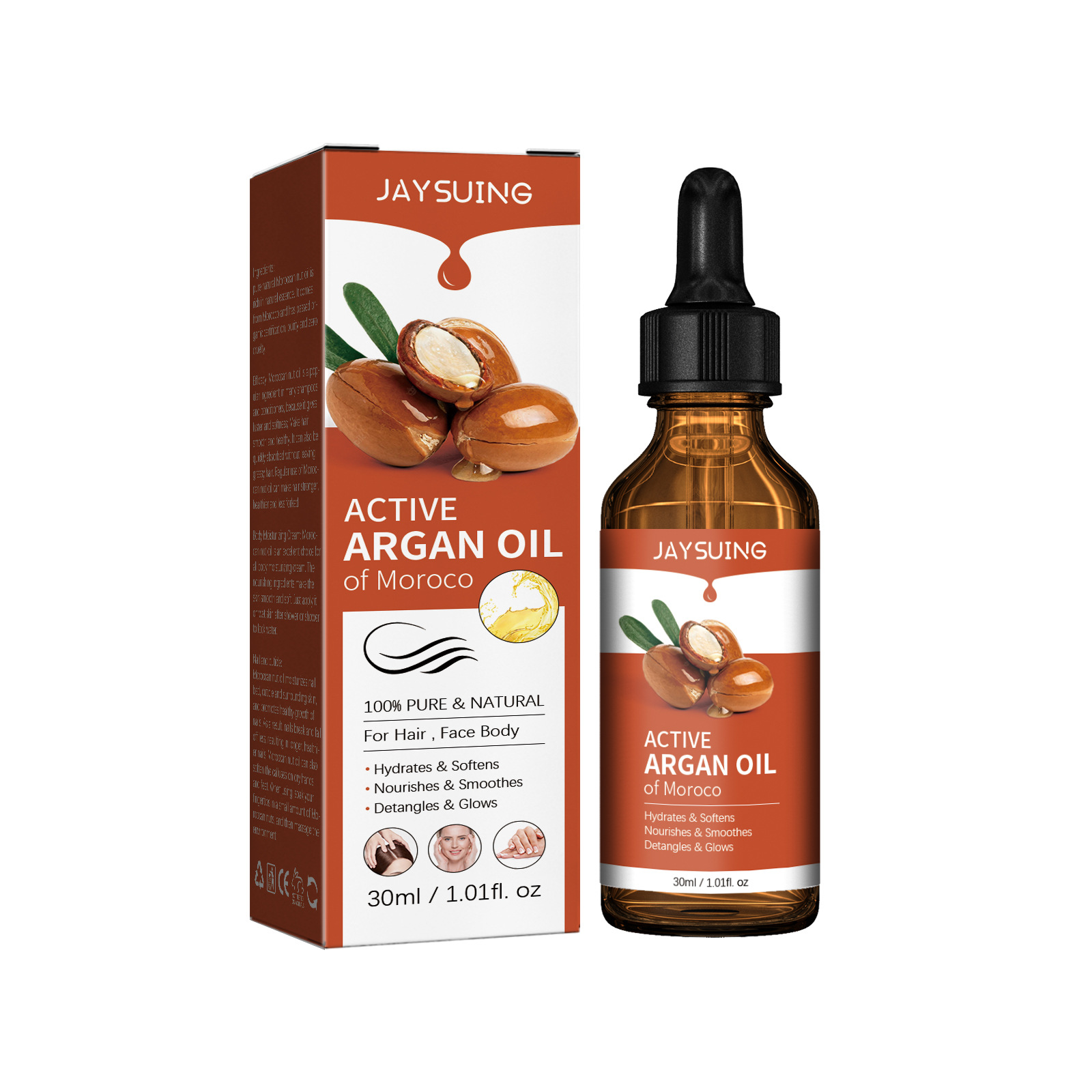 Argan Oil for Hair Treatment S - огляд і ціна Hair Care Nature