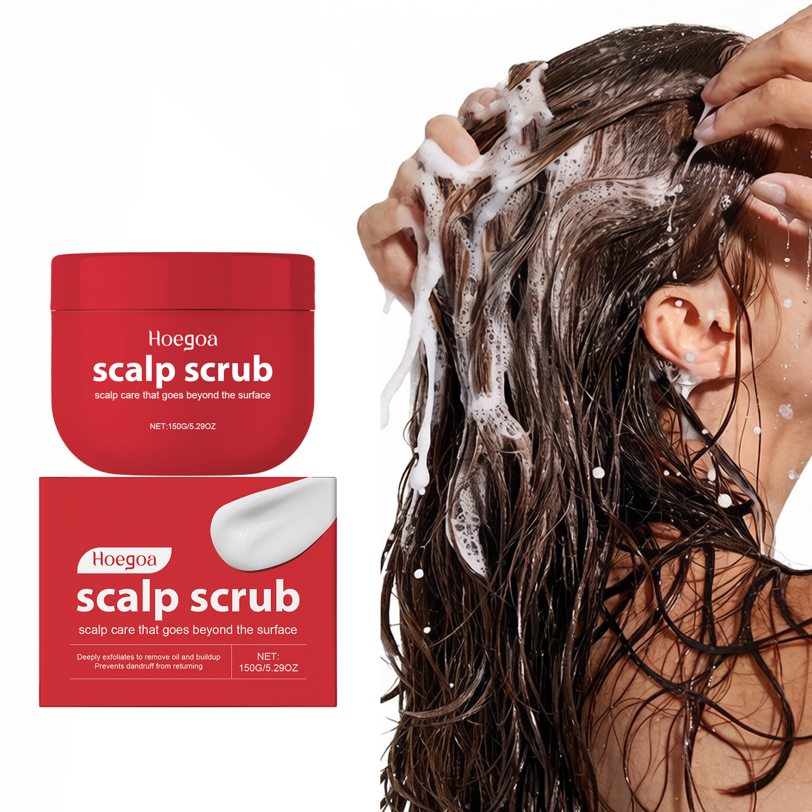 Scalp Scrub Shampoo Oil Contro - огляд і ціна Scalp Scrub Exfoliant