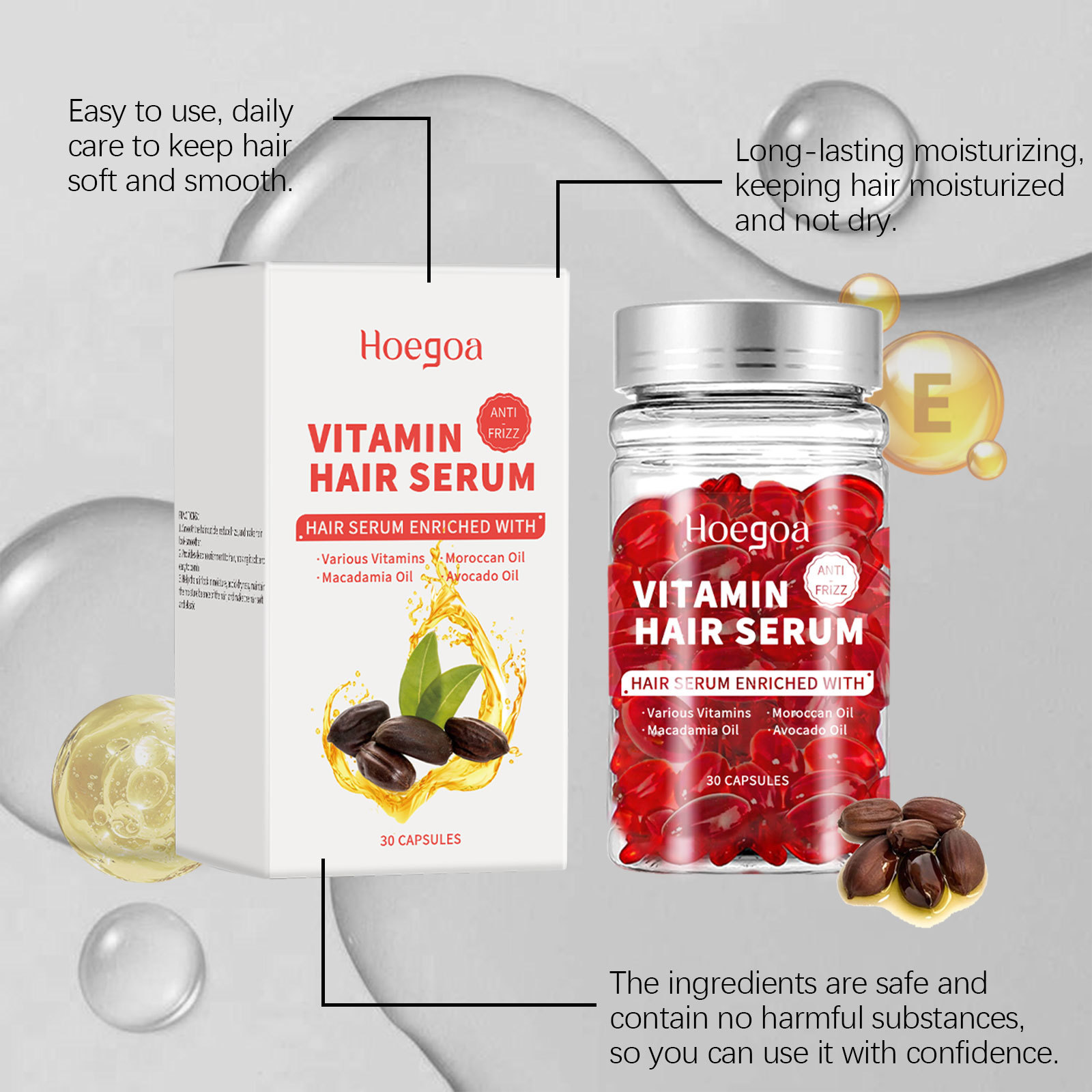 Vitamin Hair Care Serum Capsul - огляд і ціна Hair Care Vitamin
