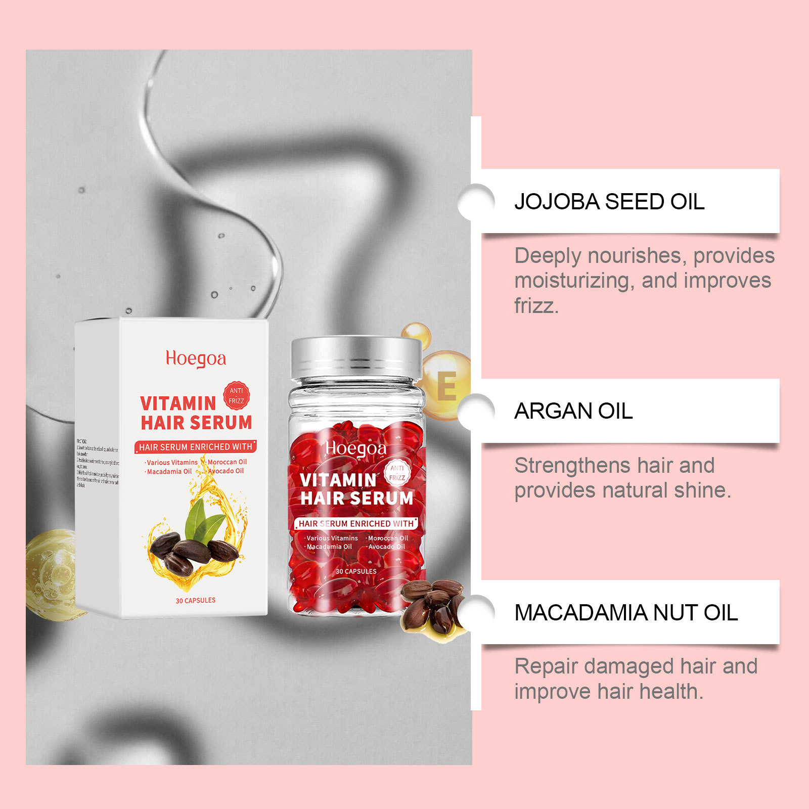 Vitamin Hair Care Serum Capsul - огляд і ціна Hair Care Vitamin