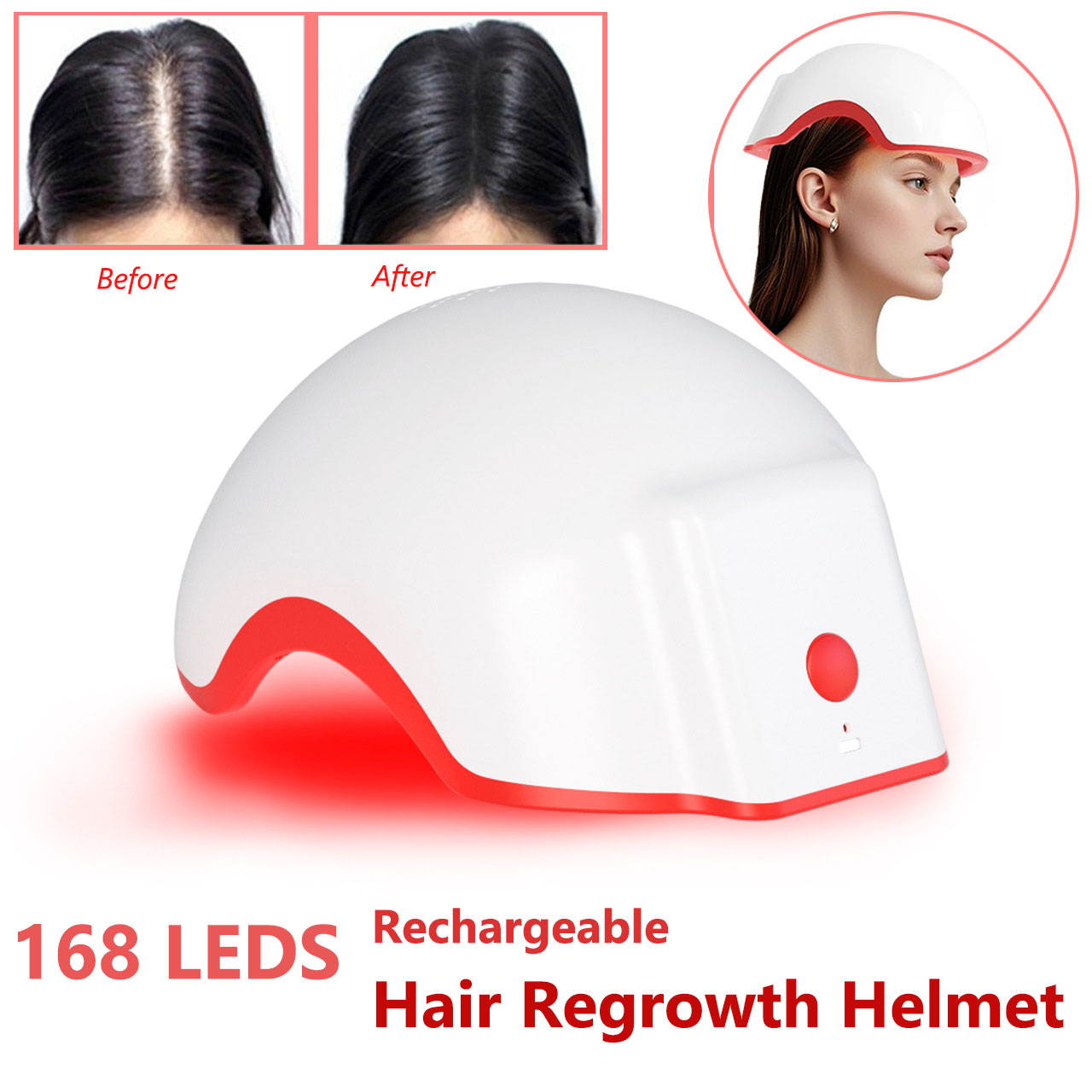 Red Light Therapy Device Hat N - огляд і ціна Hair Care Routine