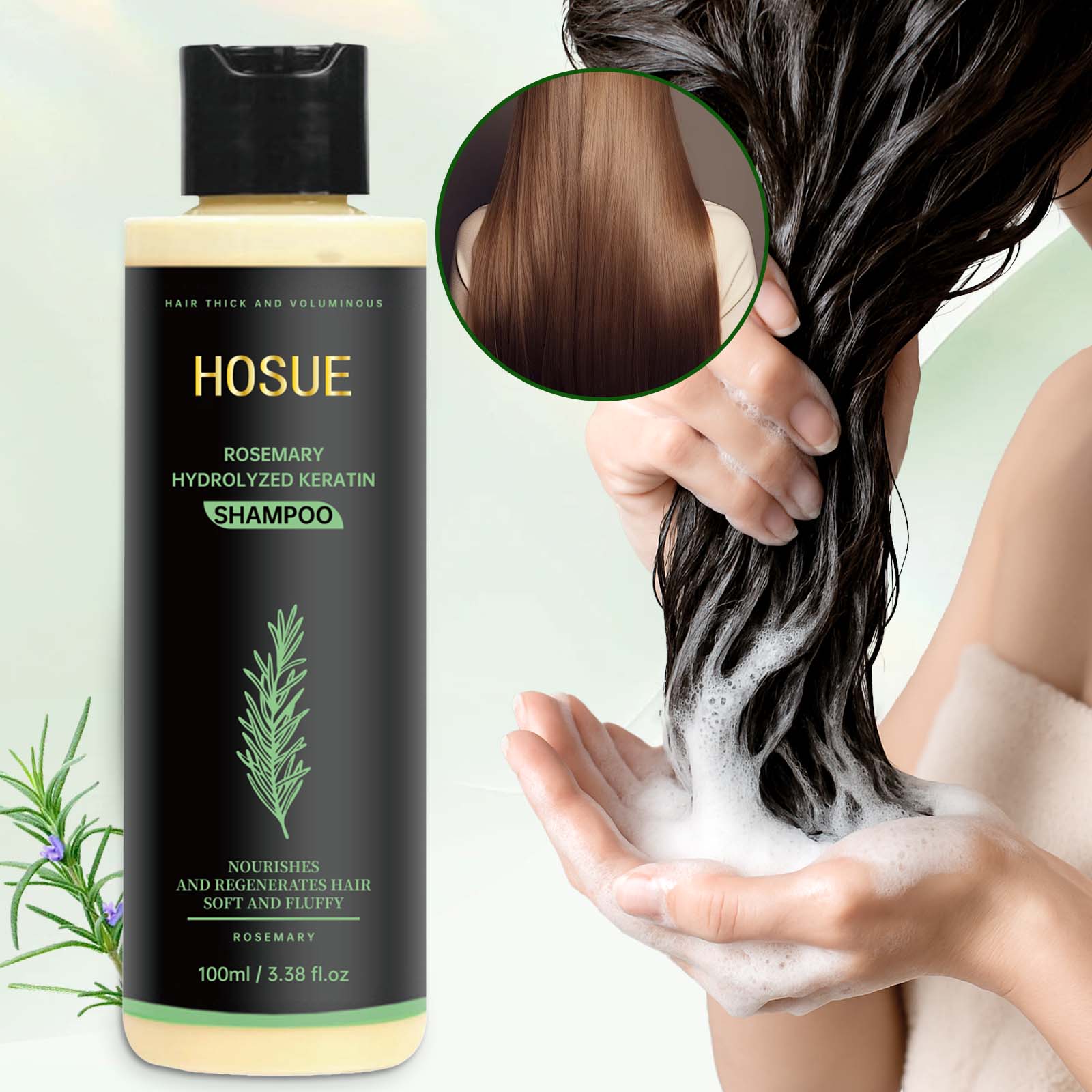 Rosemary Hair Care Shampoo Con - огляд і ціна Hair Care Dandruff