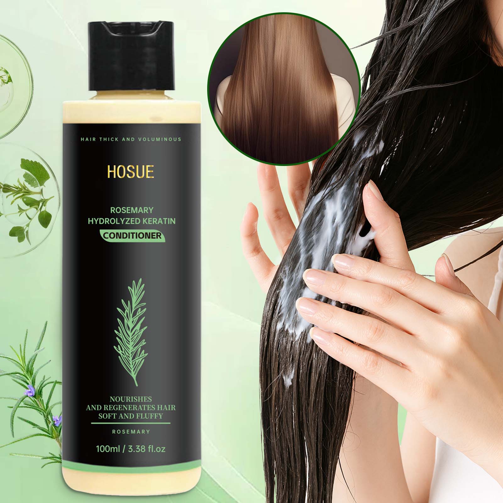 Rosemary Hair Care Shampoo Con - огляд і ціна Hair Care Dandruff