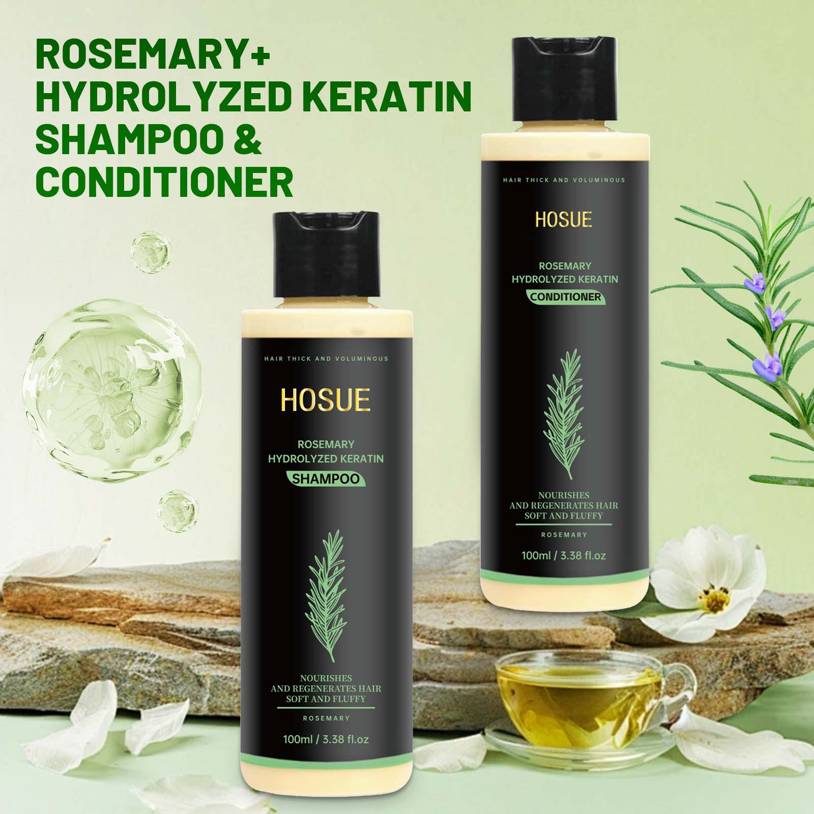 Rosemary Hair Care Shampoo Con - огляд і ціна Hair Care Dandruff